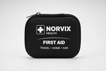 Norvix Health First Aid Kit Bundle – Standard & Compact Emergency Kits for Home, Car & Travel